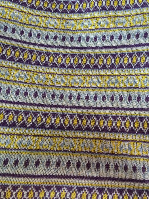 Woolen yarn jacquard fabric