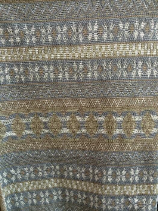 Woolen yarn jacquard fabric