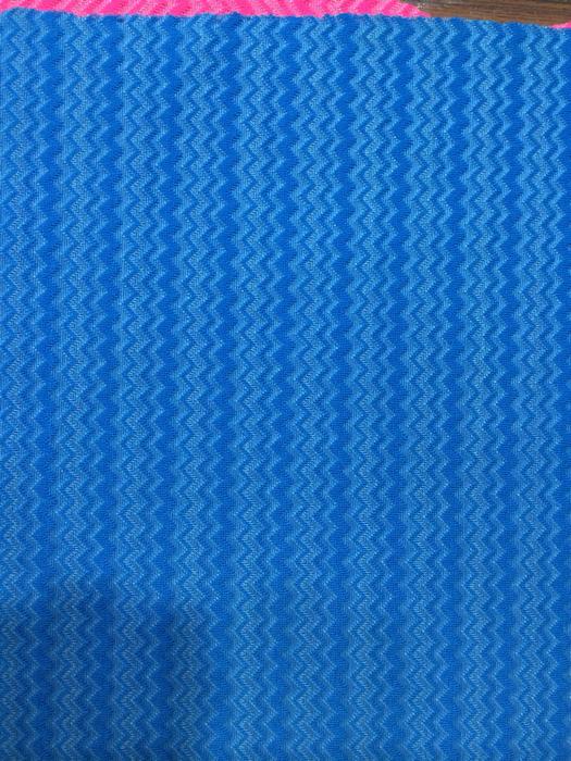 Loop transfer jacquard fabric