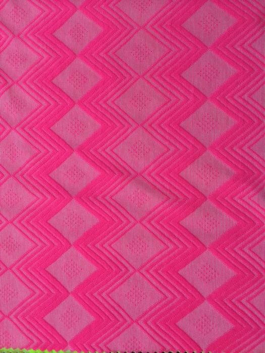 Loop transfer jacquard fabric