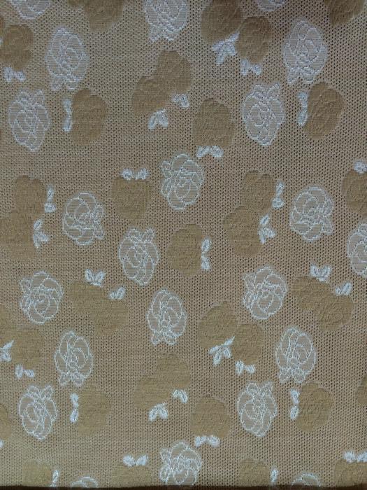 Loop transfer jacquard fabric